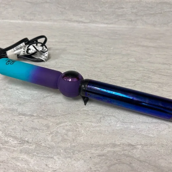 Bed Head Rough Volume Digital Hair Curling Wand 1 1/4" BH379 Purple Teal - Picture 2 of 5